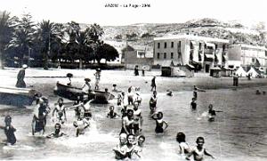 Arzew - La Plage - 1946